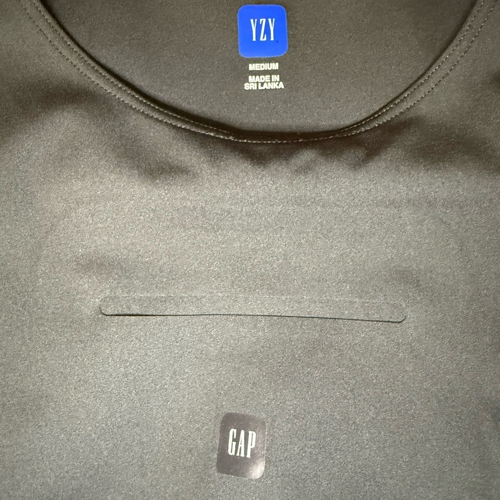 GAP - YZY Charcoal Gray Long Sleeve Shirt
